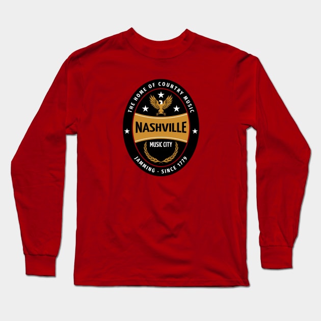 Nashville Long Sleeve T-Shirt by AllAmerican